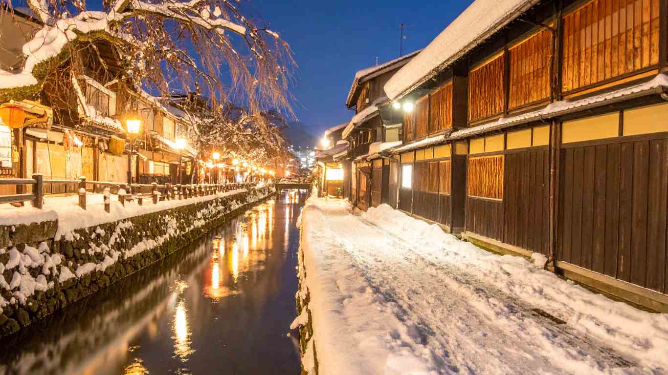 Aspen Colorado winter travel downtown snow