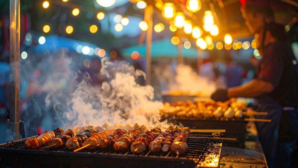 Tsukiji Outer Market Tokyo in 10 day Japan itinerary